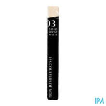 Load image into Gallery viewer, Couleurs De Noir Stylo Oap Wtp Mat 03
