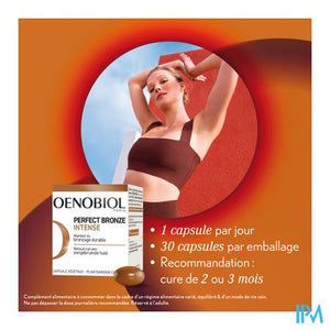 Oenobiol Perfect Bronze Intense Caps 2x30
