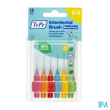 Afbeelding in Gallery-weergave laden, Tepe Interdental Brush Assorted 6
