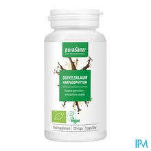 Afbeelding in Gallery-weergave laden, Purasana Vegan Harpagophylum 300mg Bio V-caps 120

