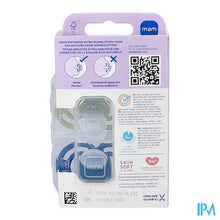 Afbeelding in Gallery-weergave laden, Mam Perfect Fopspeen Silicone 6-16m Blue 2
