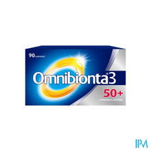 Charger l'image dans la galerie, Omnibionta3 50+ Multivitamines voor Vitaliteit  met Ginseng (90 tabletten)
