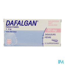 Afbeelding in Gallery-weergave laden, Dafalgan 80mg Suppos 12 Babys
