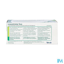 Afbeelding in Gallery-weergave laden, Levocetirizine Teva 5mg Filmomh Tabl 100 X 5mg
