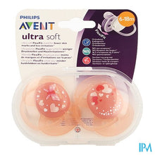 Charger l'image dans la galerie, Philips Avent Fopspeen Soft Deco +6m Mix 2 SCF222/23
