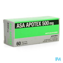 Afbeelding in Gallery-weergave laden, Asa Apotex 500mg Comp 60 X 500mg
