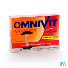 Load image into Gallery viewer, Omnivit Vitality Tabl 28
