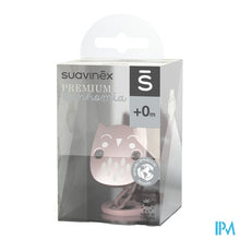 Afbeelding in Gallery-weergave laden, Suavinex Bonhomia Soother Chain Owl Pink
