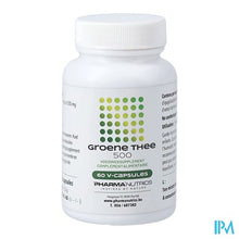 Afbeelding in Gallery-weergave laden, Groene Thee 500 V-caps 60 Pharmanutrics
