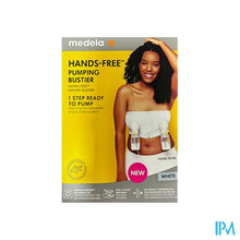 Charger l&#39;image dans la galerie, Medela Handsfree Kolfbustier M Wit
