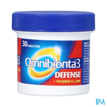 Afbeelding in Gallery-weergave laden, Omnibionta3 Defense Multivitamines Immuniteit (30 tabletten)
