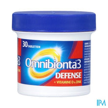 Afbeelding in Gallery-weergave laden, Omnibionta3 Defense Multivitamines Immuniteit (30 tabletten)
