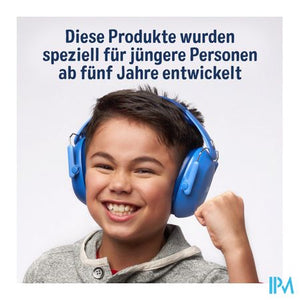 3m Kids Plus Gehoorbesch. Oorkap Kind Blauw