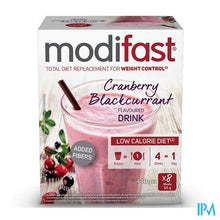 Charger l'image dans la galerie, Modifast Intensive Milkshake Cranberry 440g
