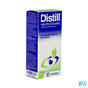 Distill Geirriteerde Ogen Collyre Fl 15ml