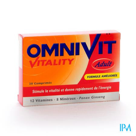 Omnivit Vitality Tabl 28