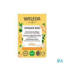 Afbeelding in Gallery-weergave laden, Weleda Shower Bar Gember + Petit Grain 75g

