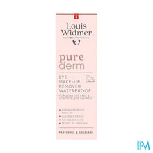 Afbeelding in Gallery-weergave laden, Widmer Purederm Oogmake-up Reiniging Waterproof Z Parfum 100ml
