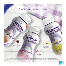 Charger l'image dans la galerie, Fortimel Energy Multi Fibre Chocolade 4x200ml
