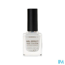 Charger l'image dans la galerie, Korres Km Gel Effect Nail 02 Porcelain White 11ml
