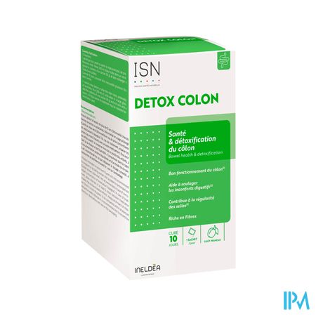 Ineldea Detox Colon Isn Etui Zakje 10x10g