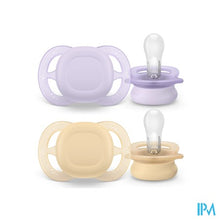 Load image into Gallery viewer, Philips Avent Fopspeen +0m Start Perzik/lila Eff.2
