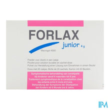 Load image into Gallery viewer, Forlax Junior 4g Sachets - Zakjes 20
