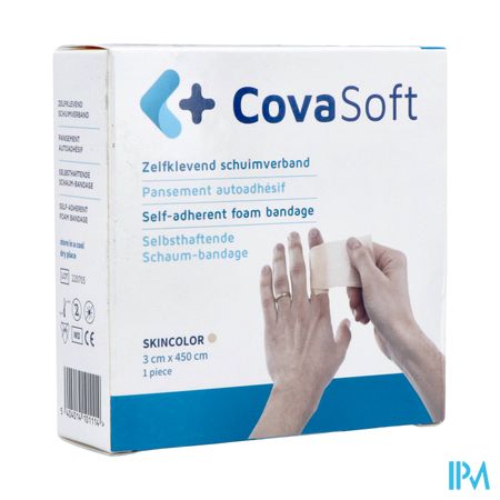 Covasoft Verband Huid 3cmx4,5m Covarmed