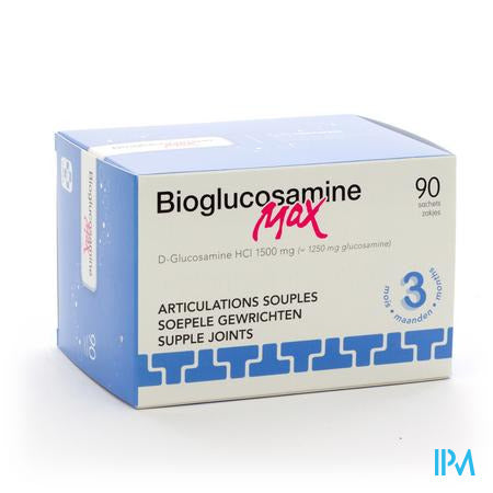 Bioglucosamine Max Zonder Mn Zakje 90