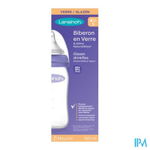 Afbeelding in Gallery-weergave laden, Lansinoh Zuigfles Glas + Speen 160ml 4
