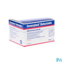 Afbeelding in Gallery-weergave laden, Coverplast Detectable Eerstehulppl. 3,8x3,8cm 100
