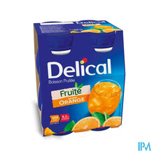 Charger l'image dans la galerie, Delical Fruitdrink Sinaasappel 4x200ml
