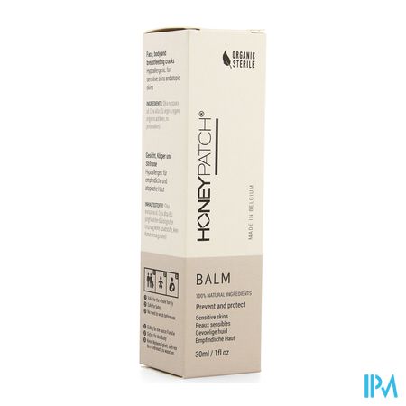 Honeypatch Balm Zalf Genez.bijwenas Besch.huid30ml