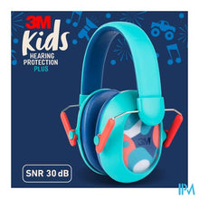 Load image into Gallery viewer, 3m Kids Plus Gehoorbesch. Oorkap Kind Groenblauw
