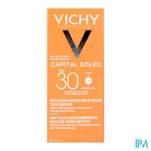Load image into Gallery viewer, Vichy Cap Sol Ip30 Gezichtscr Dry Touch 50ml
