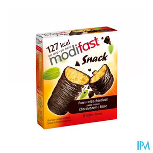 Modifast Intensive Control Reep Zwart-wit Choco 6