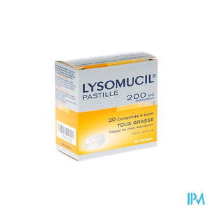 Lysomucil 200 Comp A Sucer - Zuigtabletten 20