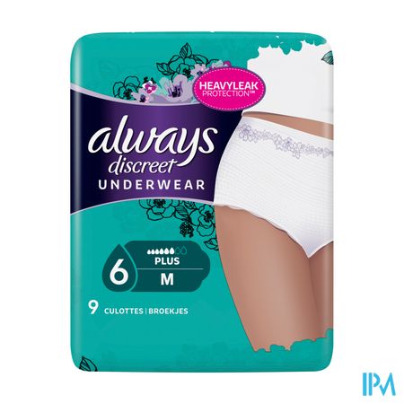 Always Discreet Incontinence Pants M 9