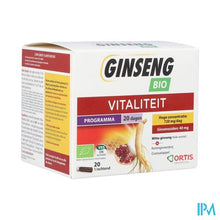 Afbeelding in Gallery-weergave laden, Ortis Ginseng Bio Z/alcohol 20x15ml
