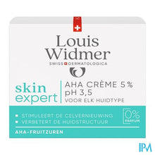 Afbeelding in Gallery-weergave laden, Widmer Skin Expert Aha Creme 5% N/parf 50ml
