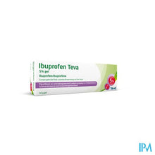 Afbeelding in Gallery-weergave laden, Ibuprofen Teva Gel Tube 100g
