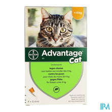 Afbeelding in Gallery-weergave laden, Advantage 40 Katten <4kg 4x0,4ml
