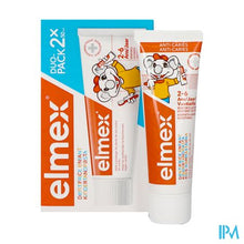 Afbeelding in Gallery-weergave laden, Elmex Tandpasta Kind 2-6 Jaar 2x50ml
