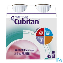 Afbeelding in Gallery-weergave laden, Cubitan Aardbei 4x200ml

