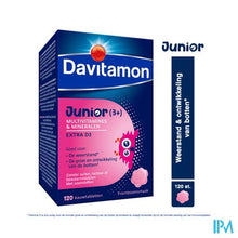 Charger l'image dans la galerie, Davitamon Junior Framboos V1 Comp 120
