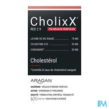 Load image into Gallery viewer, Cholixx Red 2.9 Caps 120
