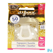Afbeelding in Gallery-weergave laden, Difrax Fopspeen 12m+ Dental Gold
