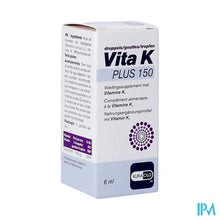 Afbeelding in Gallery-weergave laden, Vita K Plus 150 Druppels Fl 6ml
