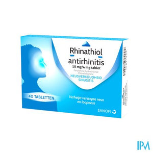 Rhinathiol Antirhinitis Tabl 40