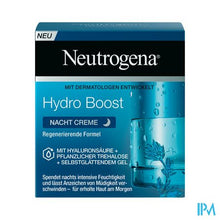 Load image into Gallery viewer, Neutrogena Hydro Boost Nachtmasker 50ml
